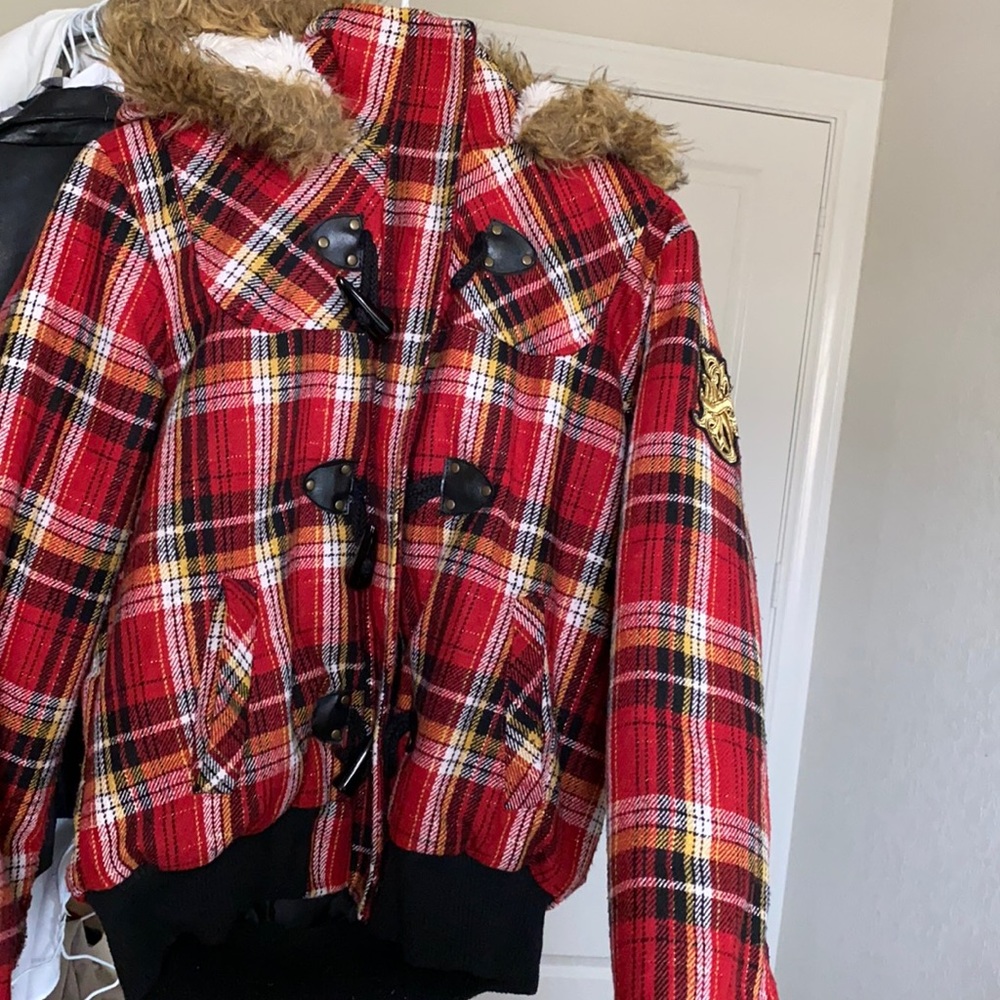 Vintage y2k Southpole plaid jacket
